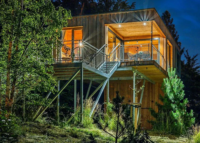 度假居 Treetop Loft In Harz National Park